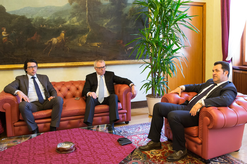 Presidente Iacop incontra presidente Assemblea regionale istriana