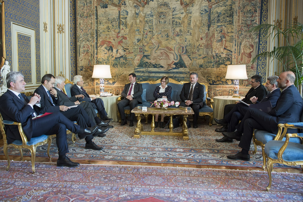 Roma: Iacop in audizione dal presidente Mattarella