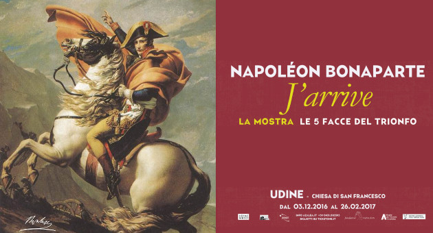 Iacop a presentazione mostra "Napoleon Bonaparte"